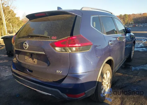 2019 Nissan Rogue Sv из США, поврежденный, VIN KNMAT2MT3KP517394